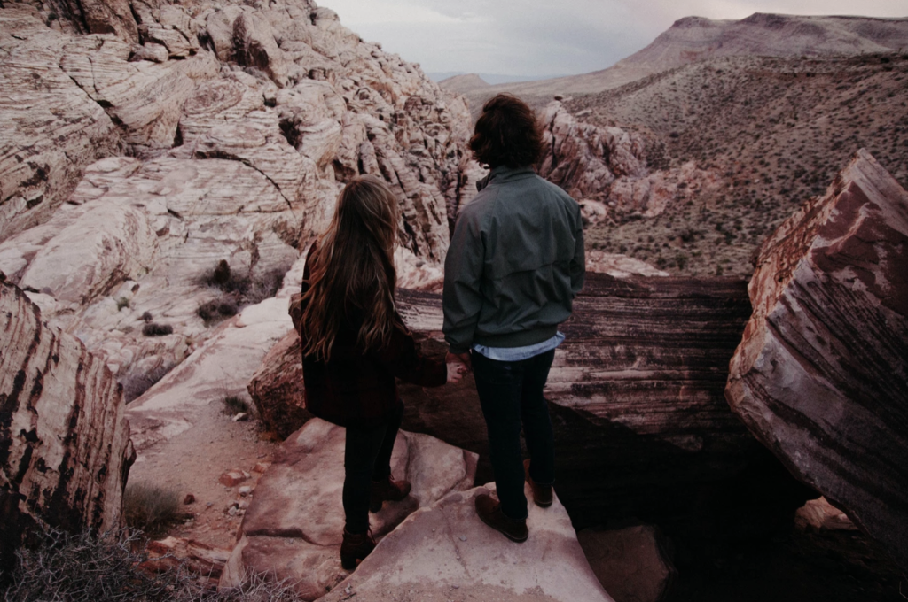 Couple Hiking Together